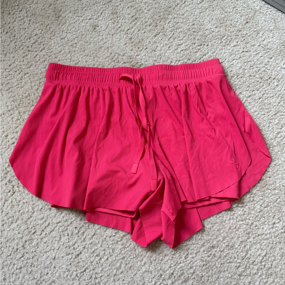JoyLab Pink Athletic Shorts with Elastic Waistband